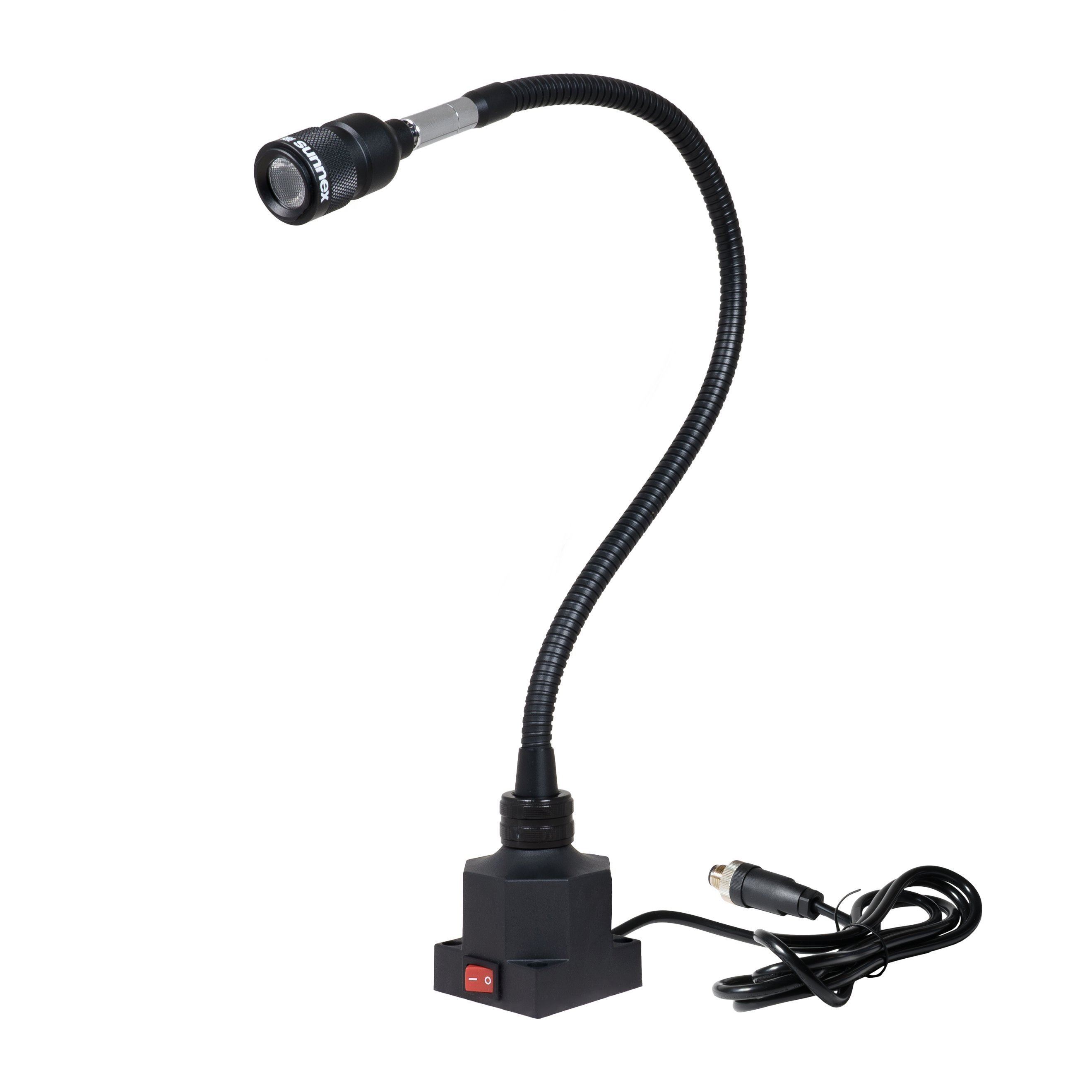 Lampe LED Sunnex Pluto 2 W bras flexible 500 mm, référence 22702