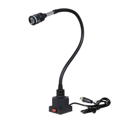 Lampe LED Sunnex Pluto 2 W bras flexible 500 mm, référence 22702