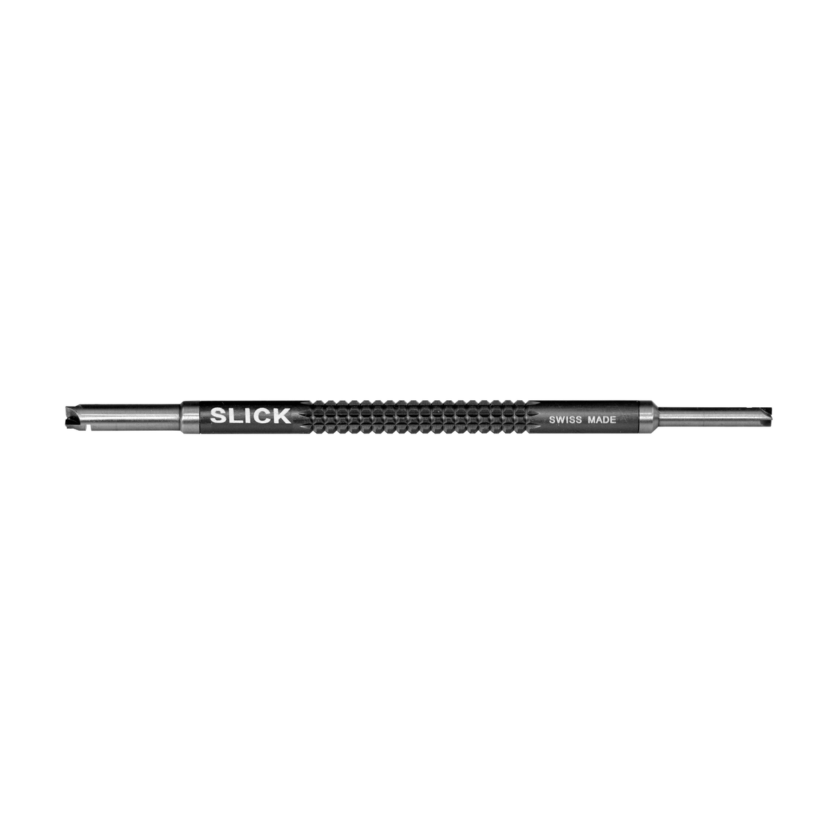 SLICK 4-flute double flat deburring cutter in hardened steel