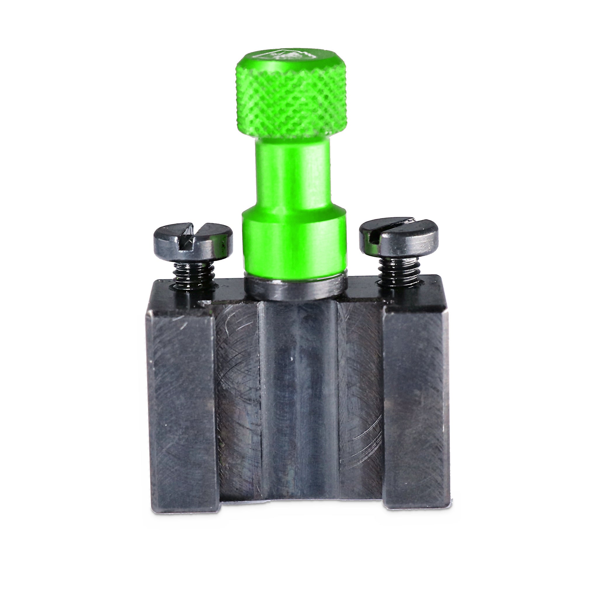 Porte-outil Tripan® 031-40 avec écrou de réglage vert, côté rainure de logement