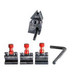 Coffret Watchmaker PRO Tripan® Série 00 avec écrous de réglage rouges, vue de face