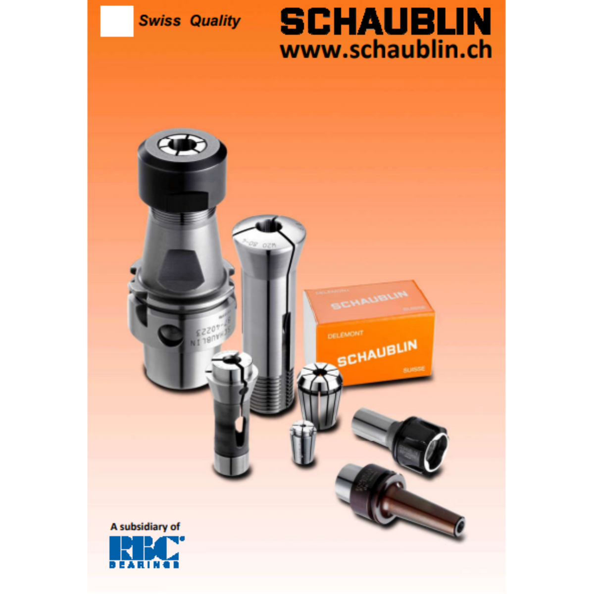 Catalogue Schaublin Outils de Serrage