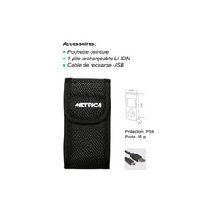 METRICA FLASH MINI 30 - MINI-LASER-ENTFERNUNGSMESSER MIT ZUBEHÖR - 61110