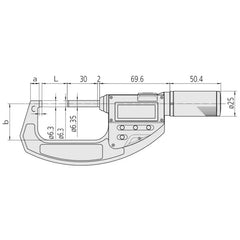 MICROMÈTRE DIGIMATIC ABSOLUTE QUICKMIKE - 293-666-20