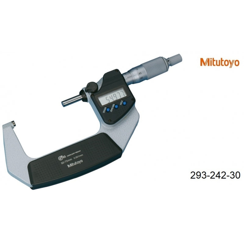 MITUTOYO – IP65 – WITH OR WITHOUT DATA OUTPUT – DIGITAL MICROMETER – 293-230-30