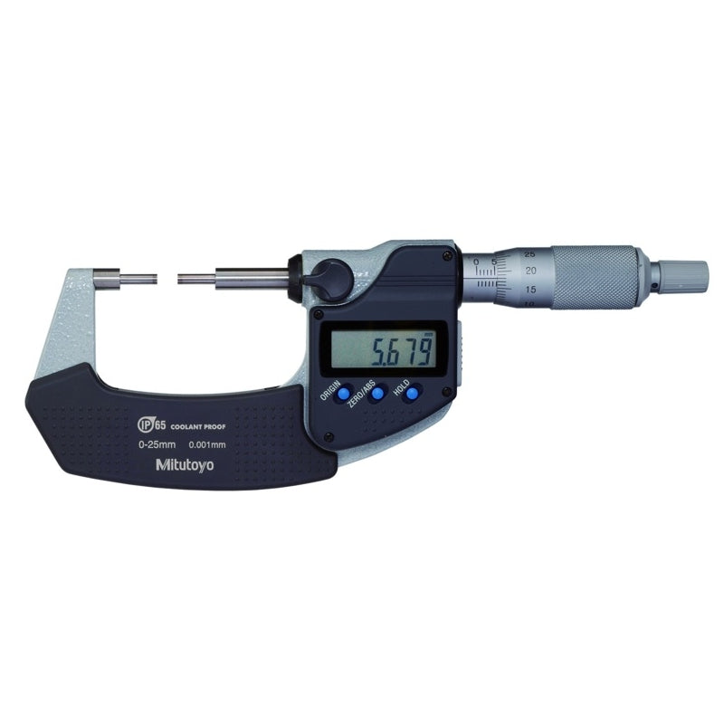 MITUTOYO – TOUCHES Ø3 – MICROMÈTRE DIGITAL TOUCHES FINES – 0…25 MM – 331-251-30