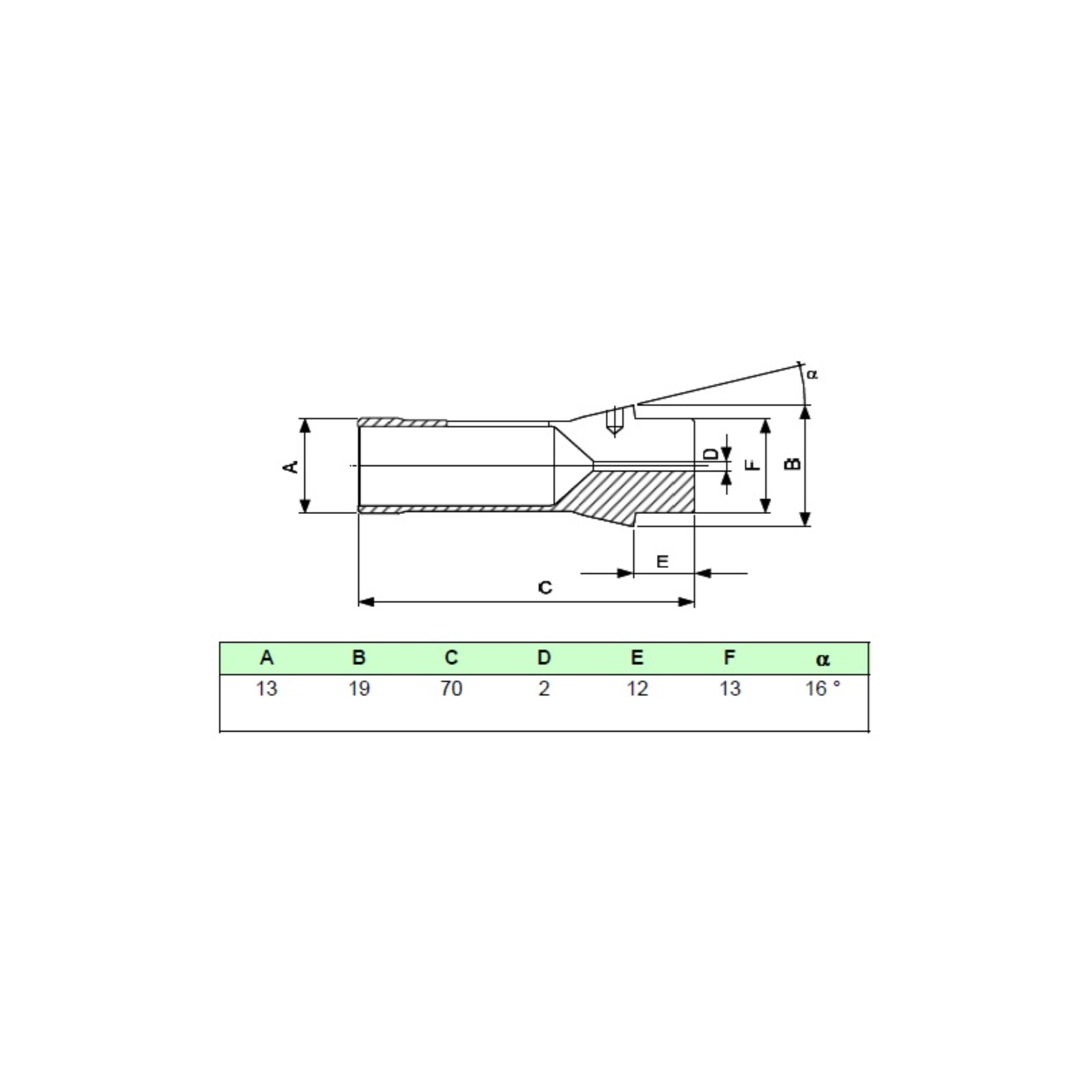 Pince de dépannage  "SCHAUBLIN" F13