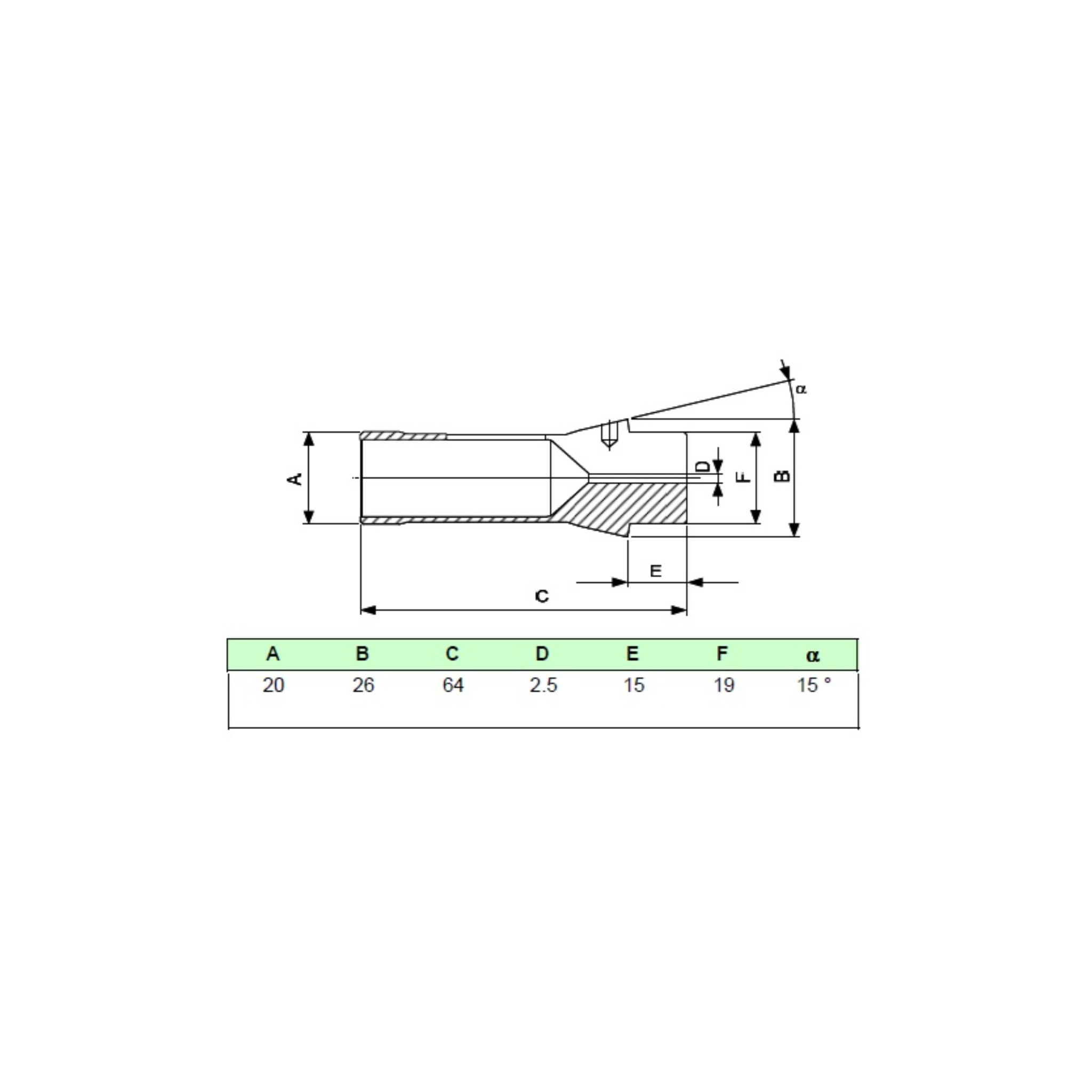 SCHAUBLIN F20 Notfallspannzange
