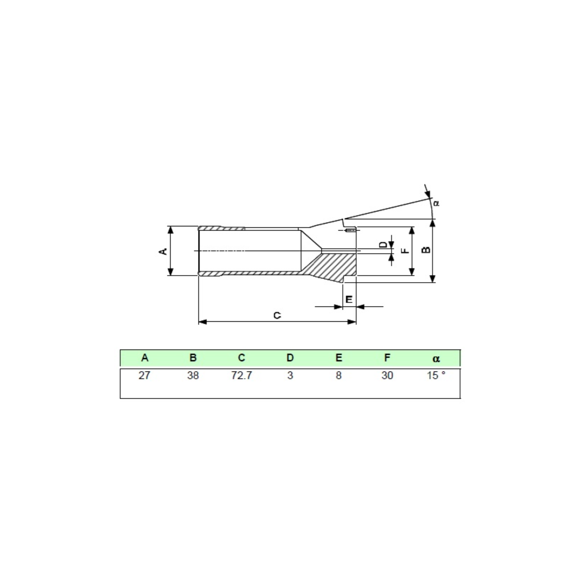SCHAUBLIN F27 Notfallspannzange