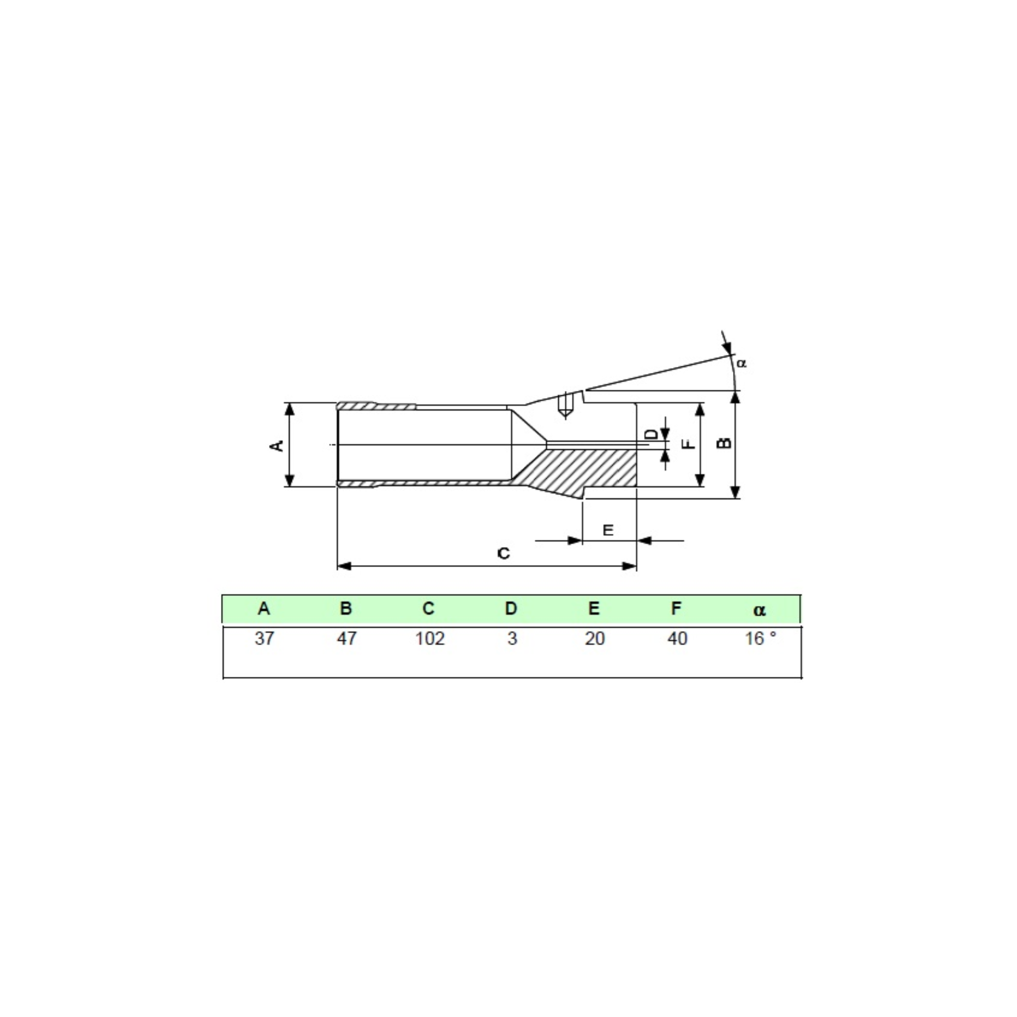SCHAUBLIN F37 Notfallspannzange