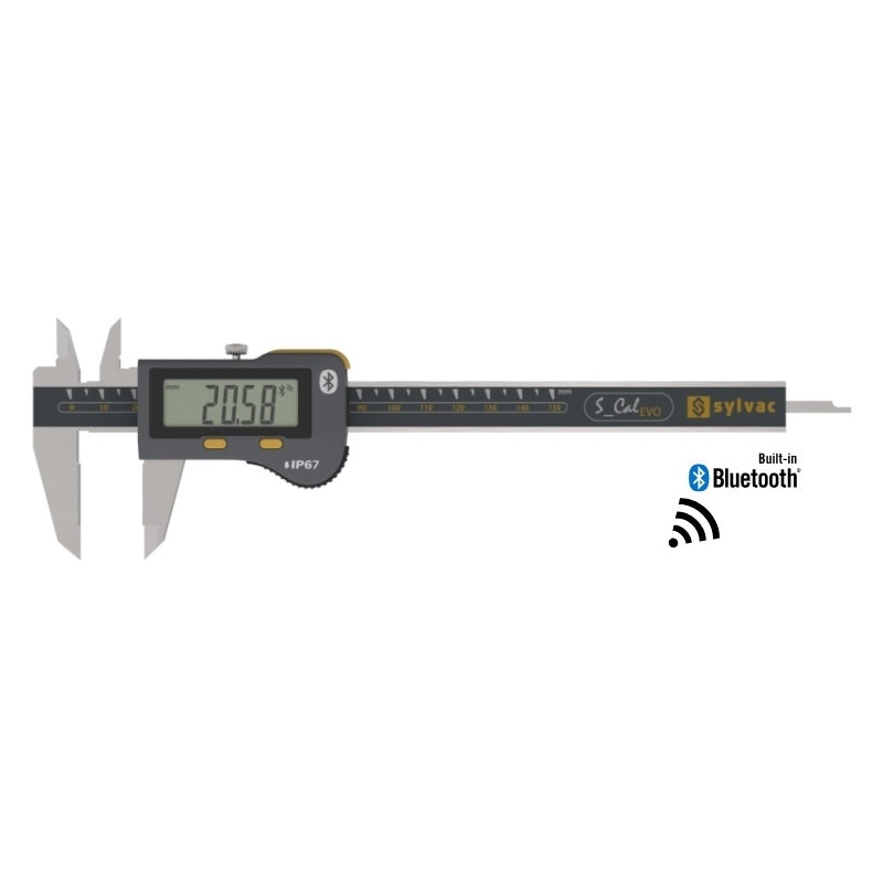 SYLVAC – BLUETOOTH® – DIGITAL CALIPER – S_Cal EVO Smart – 810.1516